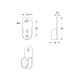 OVAL TUBE SIDE SUPPORT / ALUMINUM MAT